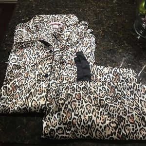 Victoria’s Secret Leopard print pajamas